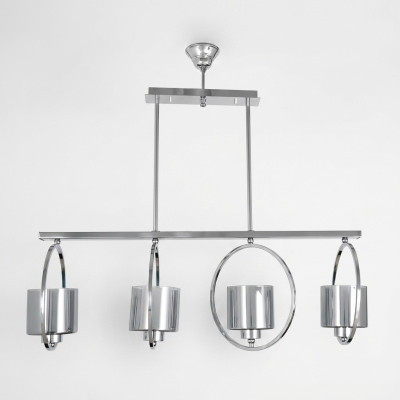 Lustre de luxe en verre suspensions lumineuses pour salon Lampe E14