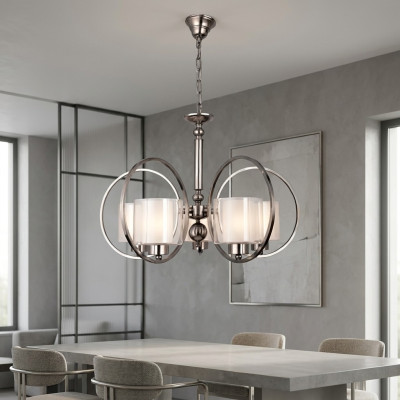 Lampe de plafond Salon Plafonnier Suspension en verre Chambre Luminaire