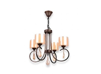 Lampe de plafond suspendue Design moderne Or Salon Verre nouveau