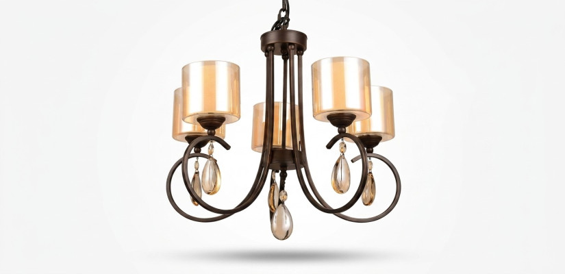 Lustre de plafond Lustres de plafond de luxe style chandelier Plafonnier Lampe de salon