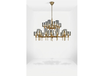Lampes de conception 95x120 Lustre de salon magnifique Luminaire de luxe en verre