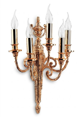 Applique murale Lampe murale Lampes Appliques Bougies Or Appliques Murales Luminaire