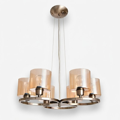 Style de lampe moderne au plafond Lampe suspendue moderne en métal Salle de séjour nouvelle