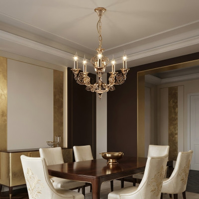 Lustre de plafond classique Luminaire Luminaire Lampe Salon Lampes de plafond de luxe  