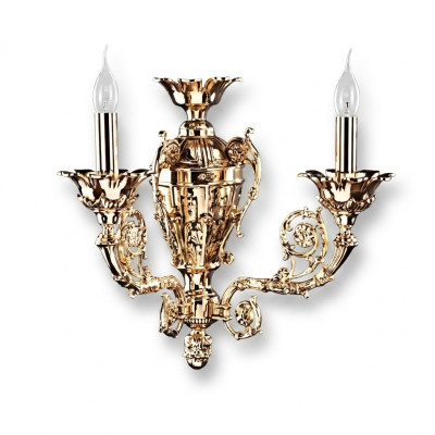 Lampe murale classique Applique lustre Lampes murales Luminaire Mur Cristal