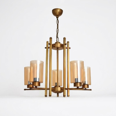 Plafonnier Lampe de salon Suspension Lustre Verre nouveau luminaire de luxe