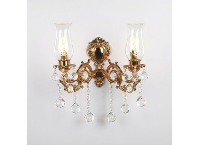 Applique murale Salon Luxe or Chambre Moderne Lustre Cristal