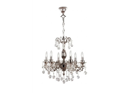 Lustre Lampe Luminaire classique de luxe Salon Chrome Cristal