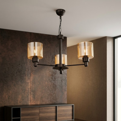 Lampe de plafond Luminaire Lustre en verre Lustre de luxe Salon
