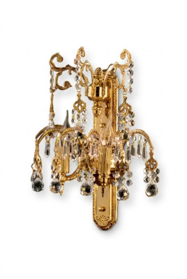 Applique murale dorée Lampes murales Lampes de salon Applique murale de luxe