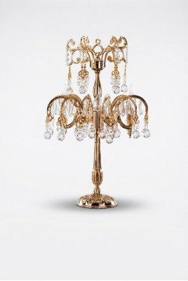 Lampe de table, classique de luxe en or, nouvelle lampe de chevet pour chambre à coucher