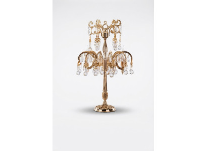 Lampe de table, classique de luxe en or, nouvelle lampe de chevet pour chambre à coucher