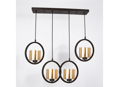 Lustre magnifique luminaire moderne classique de luxe salon en verre