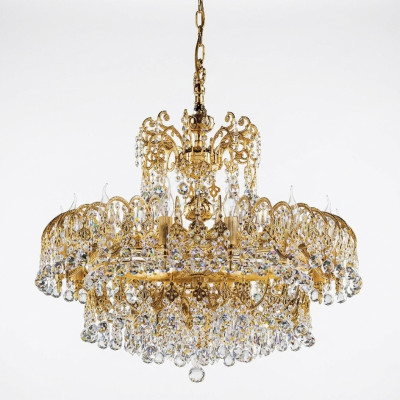 Suspension de luxe Hôtel Lampe Grand plafonnier 75x120cm Lustre