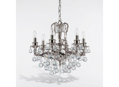 Lustre en cristal Lampe de plafond Lampadaire Suspendu Salon