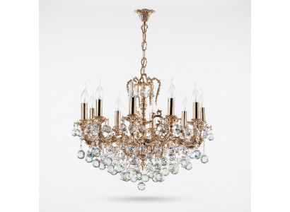 Lustre de luxe pour salon Suspension en verre Plafonnier Lustres sur pied