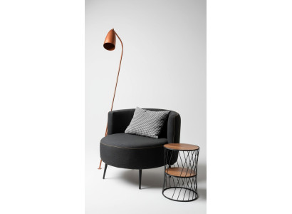 Fauteuil moderne noir pour salon Fauteuil de club Fauteuil moderne pour salon Nouveau