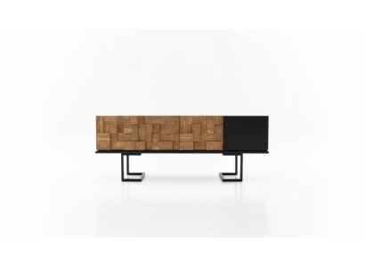 Commode moderne en bois Buffet Meuble TV Armoire 180cm