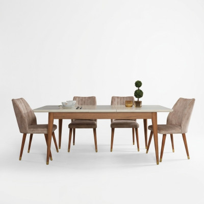 Tisch Esstisch Esszimmer Stil Modernes Design Tisch Holz Möbel Luxus Tische