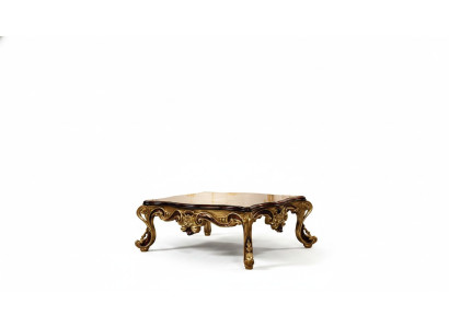 Table basse en bois Table Salon Classique r Design Table en bois de luxe 119x91cm