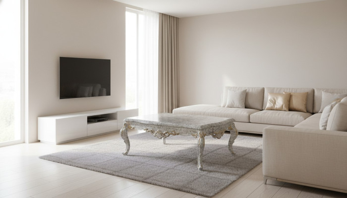 Table basse royale Table d'or Tables baroques Rococo Tables basses
