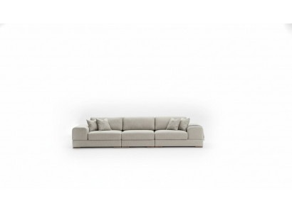 Canapé confortable Grand canapé canapés moelleux siège meubles 350cm tissu