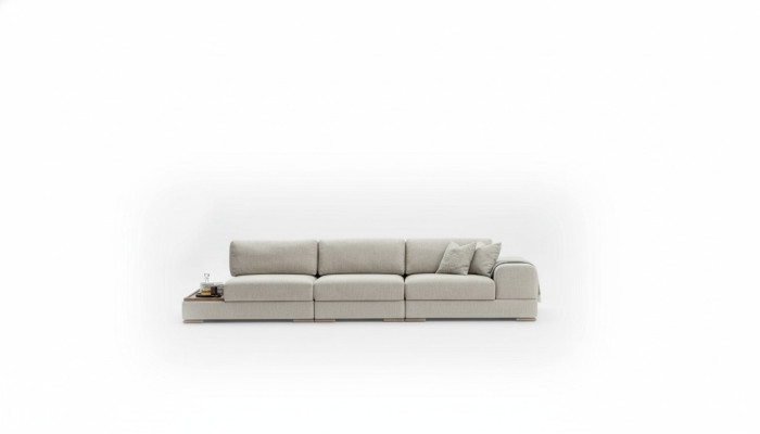 Canapé Canapé Rembourrage Meubles Canapés Design Grand xxl 5 Places 350cm Canapés