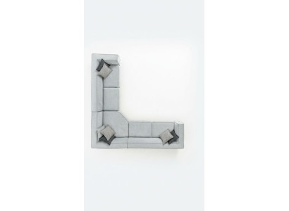 Canapé d'angle en forme de L, canapé rembourré, meuble de salon 340x340 canapés d'angle, canapés