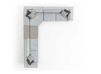 Canapé d'angle en L Design Canapés modernes Canapé Salon Canapé rembourré 430x340