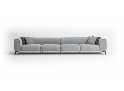 Canapé moderne de salon canapé moderne de 6 places en tissu 420cm