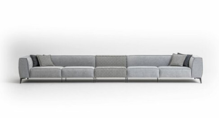 Grand canapé canapé 8 places italien xxl Canapés Canapés Meubles Textiles