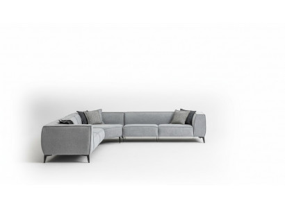 Canapé d'angle Canapé rembourré Salon Canapé Canapé en L-Forme Design Moderne Nouveau