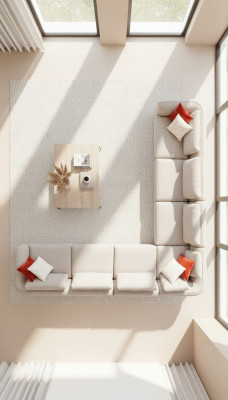 Canapé d'angle Canapé en forme de L Luxe Salon Beige Rembourrage Canapé Mobilier 402x402cm