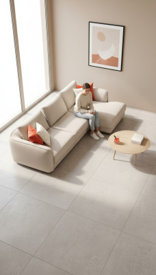 Canapé d'angle Canapé en L de luxe Canapés Mobilier Salon Design moderne 330x170