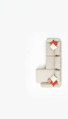 Canapé d'angle Canapé en L de luxe Canapés Mobilier Salon Design moderne 330x170