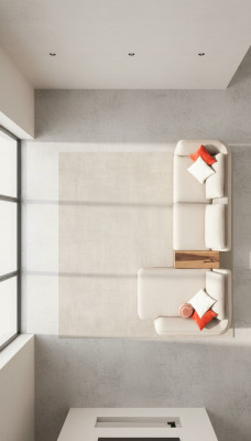 Canapé en forme de L Meubles de luxe Salon Canapé rembourré Moderne Canapé 365x170