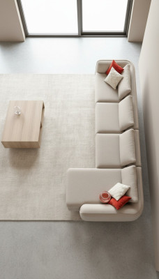 Canapé d'angle Salon Canapé Canapé rembourré Design moderne Forme en L 420x170cm