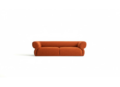 Canapé moderne 3 places Meuble de luxe Salon 250cm Canapé rembourré Design neuf