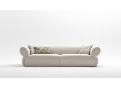 Canapé moderne 3 places Beige Canapés trois places grand 250cm Canapé Luxe Mobilier neuf