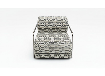 Fauteuil design moderne 1 place Salon Luxe Rembourrage en textile Meubles