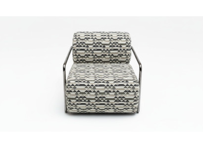 Fauteuil design moderne 1 place Salon Luxe Rembourrage en textile Meubles