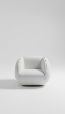 Fauteuil en textile 1 place Fauteuil rembourré Design moderne Salon de luxe