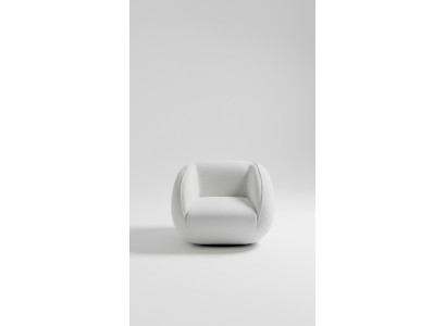 Fauteuil en textile 1 place Fauteuil rembourré Design moderne Salon de luxe