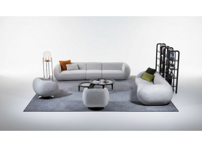 Set de canapé Mobilier de salon Cinq places Quatre places Ensemble fauteuil Meubles de designer