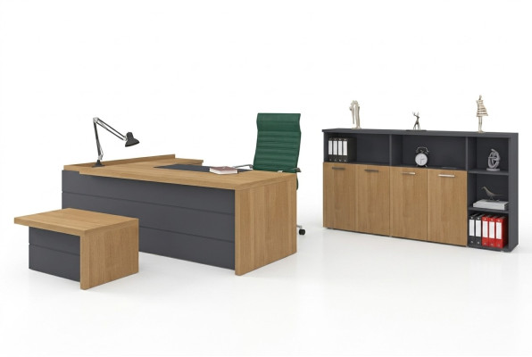 Salle d'étude Suite Bureau Armoires Table basse Mobilier de bureau