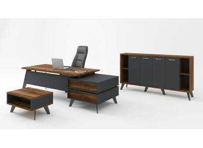 Mobilier de bureau ensemble complet 3 pièces mobilier de bureau bureau armoire