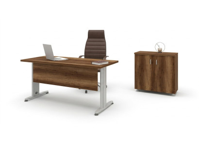 Ensemble de meubles de bureau complet Set de mobilier de bureau pour étude Armoire Bureau 2 pièces