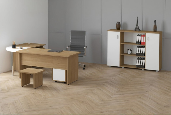 Mobilier de bureau Heller Ensemble Bureau Salle d'étude Armoire de classement Table