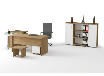 Mobilier de bureau Heller Ensemble Bureau Salle d'étude Armoire de classement Table