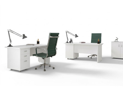 Bureau Blanc Luxe Salle d'étude Mobilier de bureau Table Bureaux